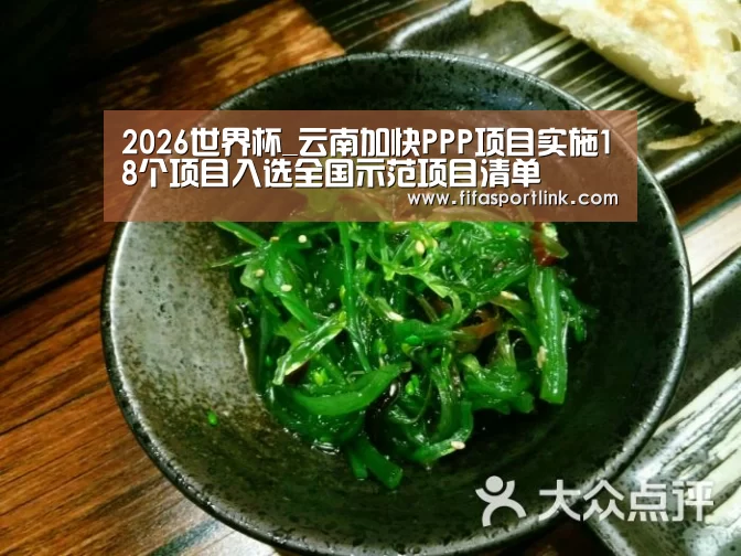 2026世界杯_云南加快PPP项目实施18个项目入选全国示范项目清单(图1) 世界杯买球网站